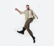 Мужские носки AKAR классические Бамбук темно-синий B.BEL-01_DB