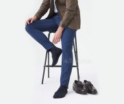 Мужские носки AKAR махровые темно-синий BEL-04_DB