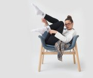 Унисекс носки AKAR Теннисные ASport белый BEL-05A_25W