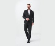 Мужские носки AKAR классические черный P.BEL-01_B