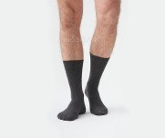 Мужские носки AKAR классические темно-серый меланж P.BEL-01_DGM