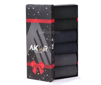 Мужские носки AKAR в подарочной коробке, 3 цвета, 6 пар ARGV-550