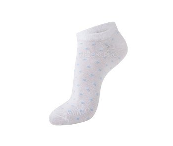 Женские носки AKAR спорт., Мульти белый, светло-голубой BBL-02A_WLB