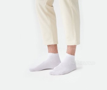 Мужские носки AKAR спортивные белый BEL-02A_W
