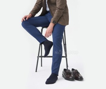 Мужские носки AKAR махровые темно-синий BEL-04_DB