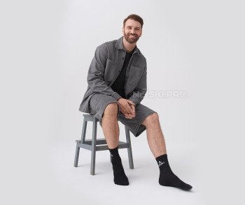 Унисекс носки AKAR Теннисные ASport черный BEL-05A_B