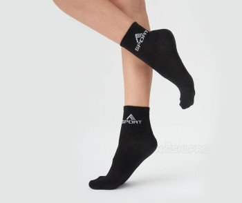 Унисекс носки AKAR Теннисные ASport черный BEL-05A_B