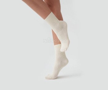 Женские носки AKAR с ослабленной резинкой светло-бежевый DBL-06_LB