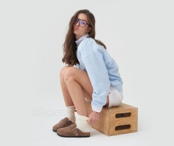 Женские носки AKAR с ослабленной резинкой светло-бежевый DBL-06_LB