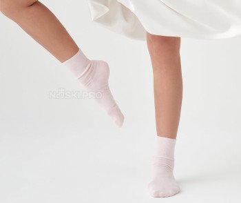 Женские носки AKAR с ослабленной резинкой светло-розовый DBL-06_LP