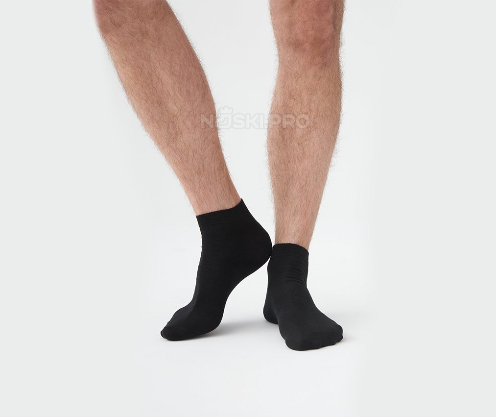 Мужские носки AKAR спортивные черный BEL-02A_В