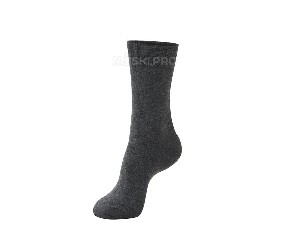 Мужские носки AKAR классические Бамбук-шерсть темно-серый WL2.BEL-01_DG